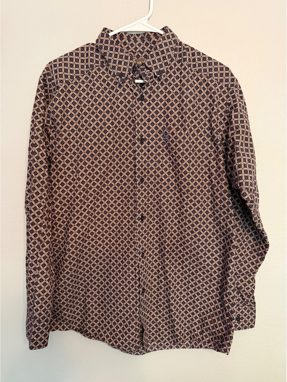 Ariat Crawford Classic Print Shirt Men’s Small